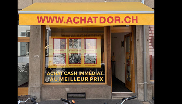 negozio di acquisto di oro a Vevey