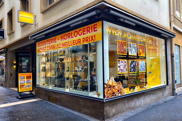 negozio di acquisto di oro Bienne