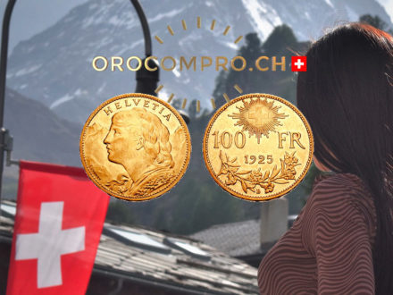 Moneta d’oro Swiss Vreneli