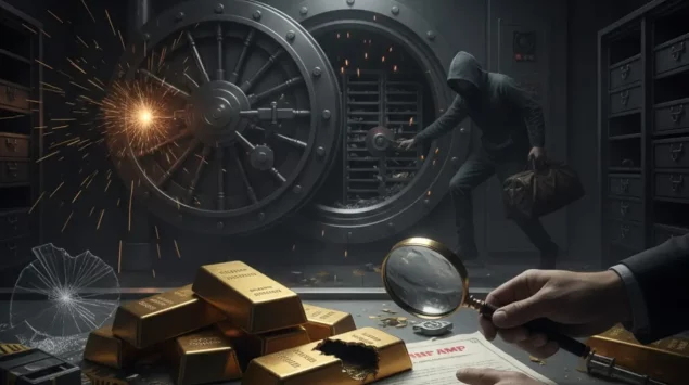 Casi di furto e contraffazione di lingotti d’oro di alto profilo