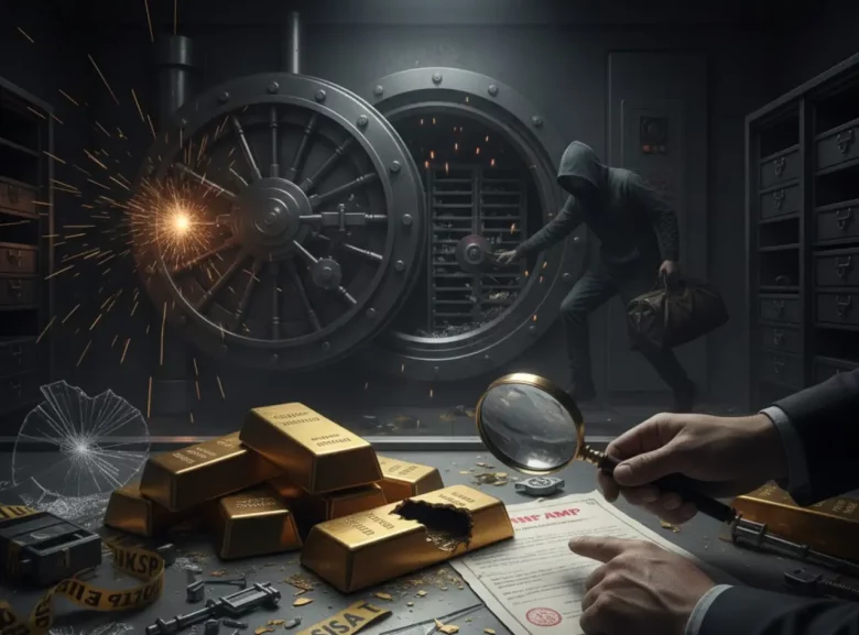 Casi di furto e contraffazione di lingotti d’oro di alto profilo