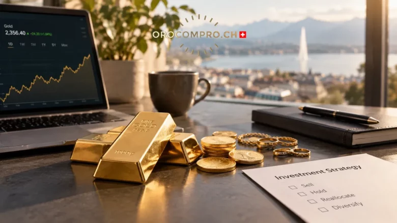 Vendere l’oro o tenerlo – quale strategia si adatta all’attuale situazione di mercato?